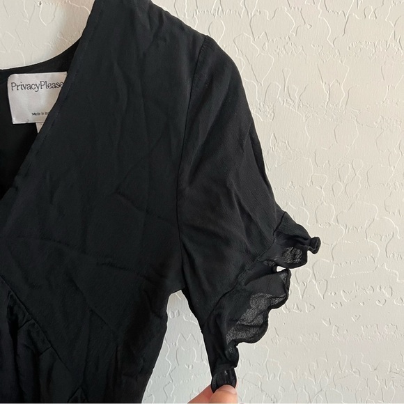 Privacy Please Central Dress in Black REVOLVE - Picture 9 of 11